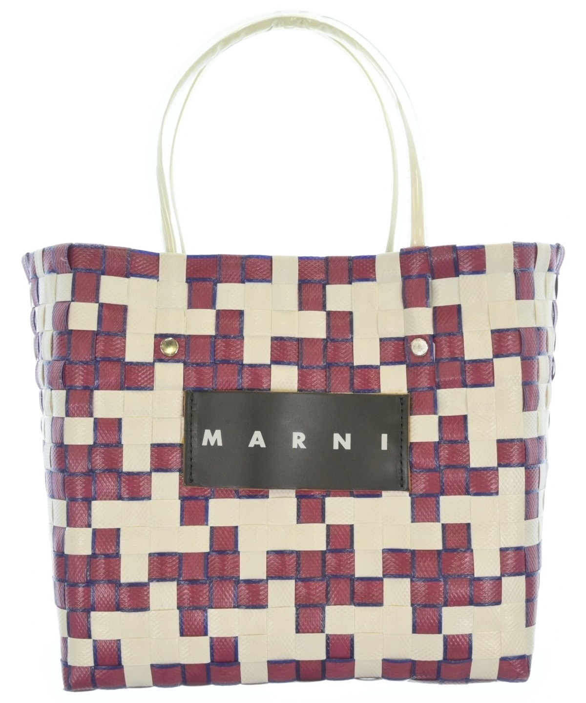 マルニ　カゴバッグ　タグ有り・保存袋付き MARNI（マルニ）かごバッグ 赤 サイズ:- レディース/2200684336053