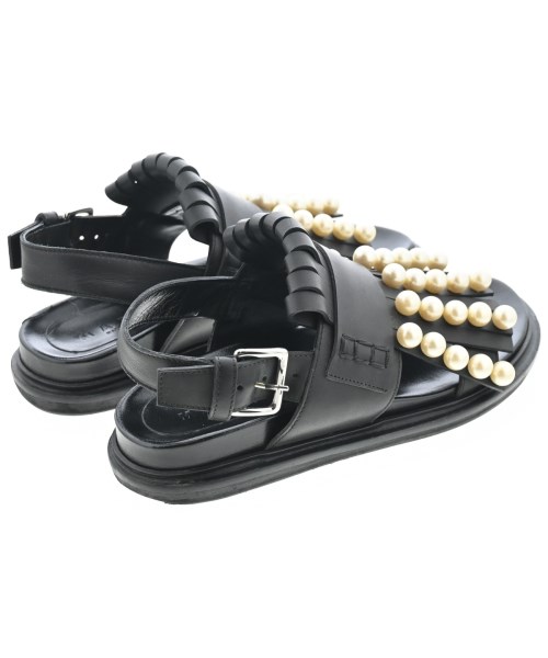MARNI（マルニ）サンダル 黒 サイズ:-(22.5cm位) レディース/2200694877096