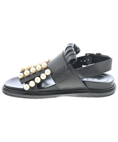 MARNI（マルニ）サンダル 黒 サイズ:-(22.5cm位) レディース/2200694877096