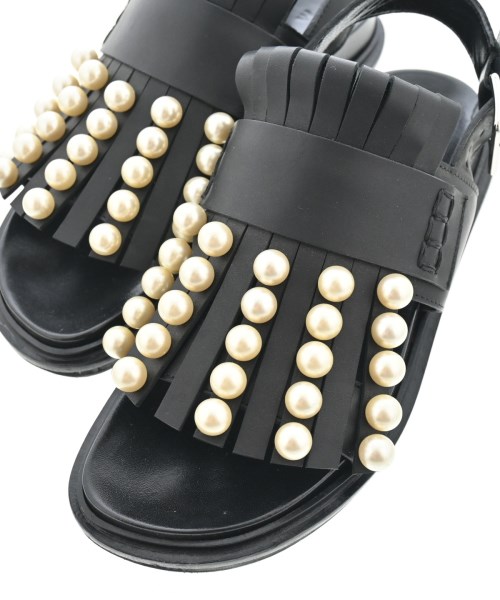 MARNI（マルニ）サンダル 黒 サイズ:-(22.5cm位) レディース/2200694877096