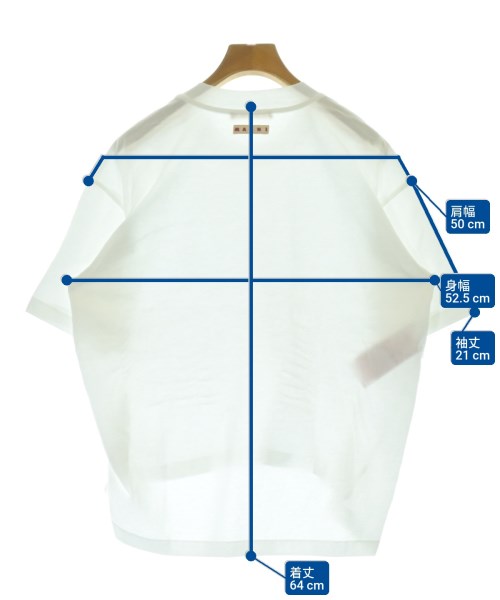 MARNI（マルニ）Tシャツ・カットソー 白 サイズ:36(XS位) レディース/2200694961023