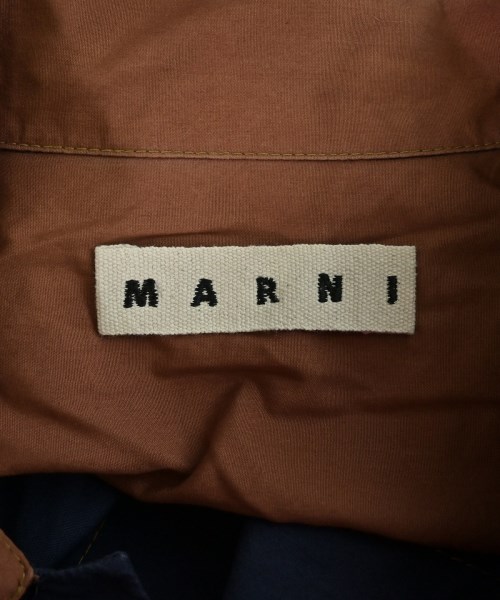 MARNI（マルニ）カジュアルシャツ 紺 サイズ:46(M位) メンズ/2200616707159