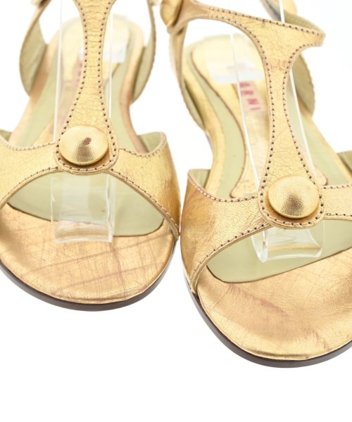 MARNI（マルニ）サンダル ゴールド サイズ:EU35(21.5cm位) レディース/2200695312114
