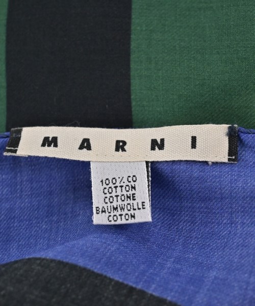 MARNI（マルニ）ストール 緑 サイズ:- メンズ/2200693519225