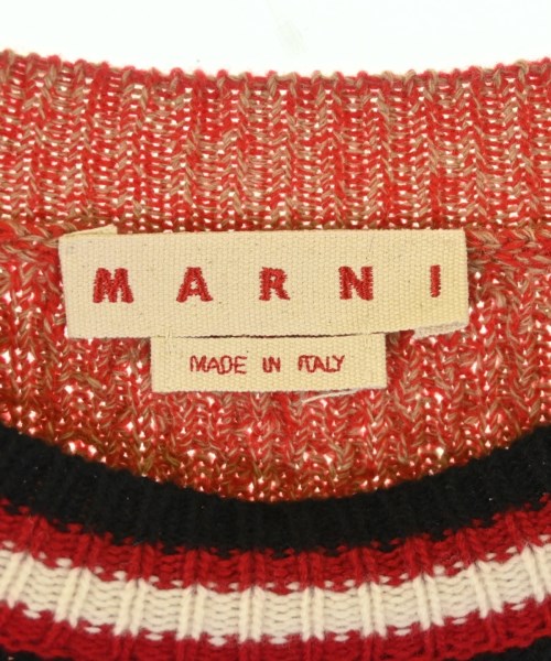 MARNI（マルニ）ニット・セーター 赤 サイズ:54(XXL位) メンズ/2200695875084