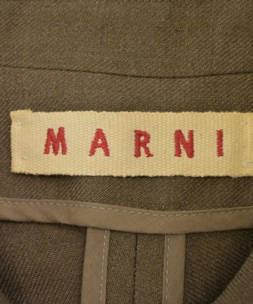 MARNI（マルニ）ステンカラーコート 茶 サイズ:40(M位) レディース/2200689941030