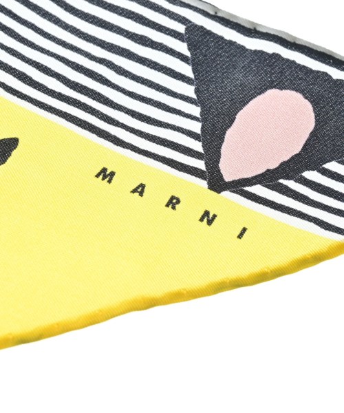 MARNI（マルニ）バンダナ・スカーフ 黄 サイズ:- レディース/2200692068212