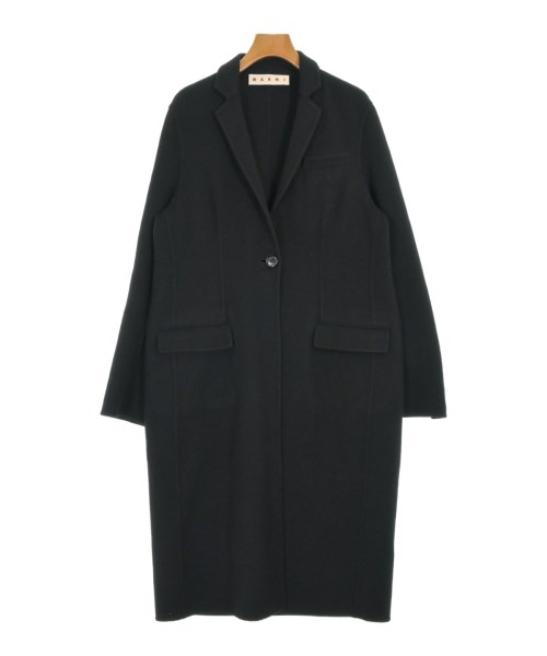 MARNI(マルニ)ステンカラーコート 黒 サイズ:40(M位)/2200695634025