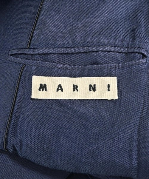 MARNI（マルニ）チェスターコート 紺 サイズ:52(XXL位) メンズ/2200695645014