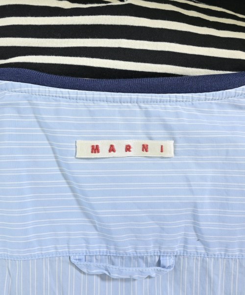 MARNI（マルニ）カジュアルシャツ 青 サイズ:56(XXL位) メンズ/2200695645021
