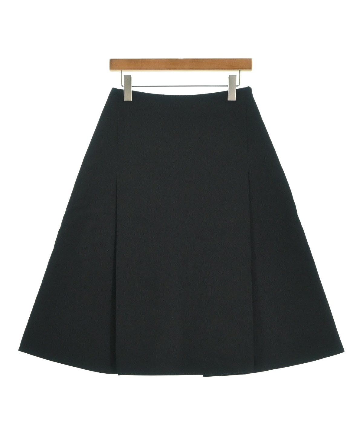 MARNI マルニブラックカラーAラインスカート MARNI（マルニ）ひざ丈スカート 黒 サイズ:40(M位) レディース