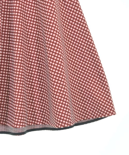 MARNI（マルニ）ひざ丈スカート 赤 サイズ:36(XS位) レディース/2200696601125