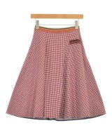 MARNI（マルニ）ひざ丈スカート 赤 サイズ:36(XS位) レディース/2200696601125