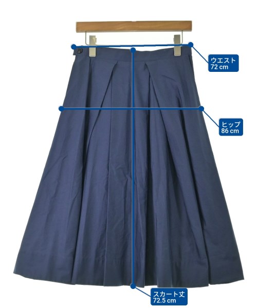 MARNI（マルニ）ひざ丈スカート 青 サイズ:38(S位) レディース/2200692287057