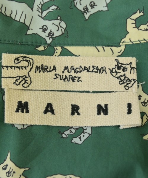 MARNI（マルニ）カジュアルシャツ 緑 サイズ:48(L位) メンズ/2200697701183