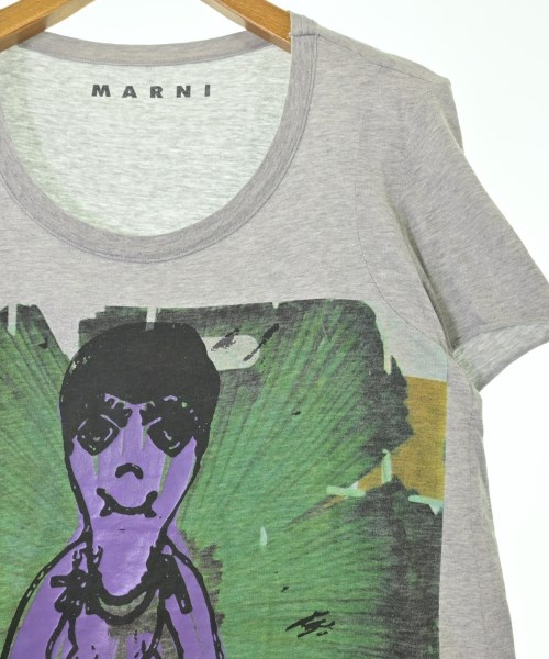 MARNI（マルニ）Tシャツ・カットソー グレー サイズ:38(S位) レディース/2200697871022
