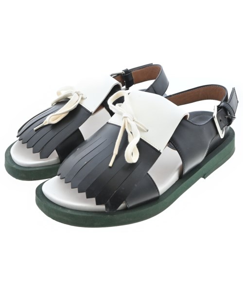 MARNI(マルニ)サンダル 黒 サイズ:EU40(26.5cm位)/2200693116127