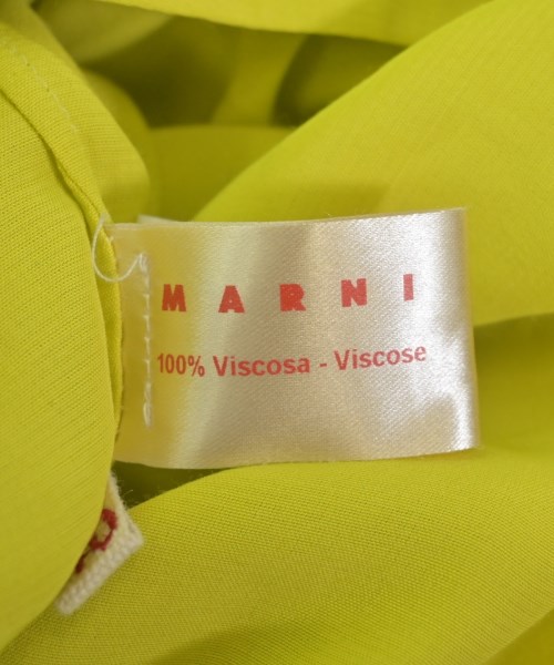 MARNI（マルニ）カジュアルシャツ 黄 サイズ:40(M位) レディース/2200695937904