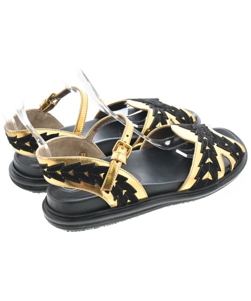 MARNI（マルニ）サンダル ゴールド サイズ:EU37(23.5cm位) レディース/2200696136689