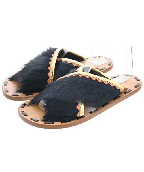 MARNI(マルニ)サンダル 黒 サイズ:EU37(23.5cm位)/2200696136726