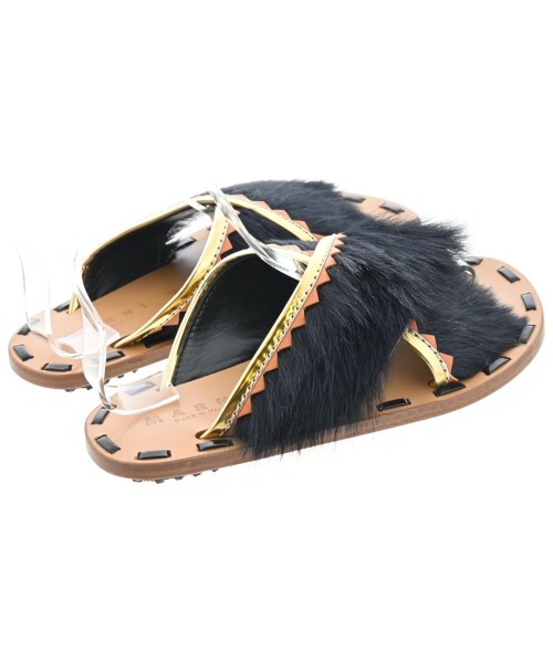MARNI（マルニ）サンダル 黒 サイズ:EU37(23.5cm位) レディース/2200696136726