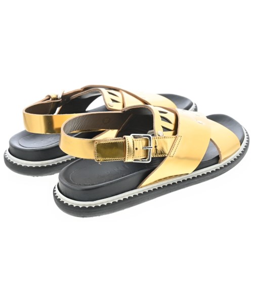MARNI（マルニ）サンダル ゴールド サイズ:EU37(23.5cm位) レディース/2200696231247