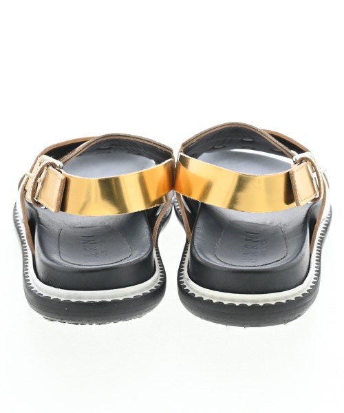 MARNI（マルニ）サンダル ゴールド サイズ:EU37(23.5cm位) レディース/2200696231247