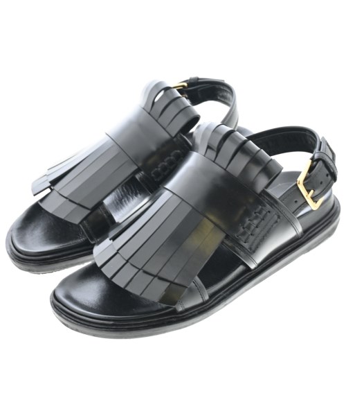 MARNI(マルニ)サンダル 黒 サイズ:EU37(23.5cm位)/2200696231278