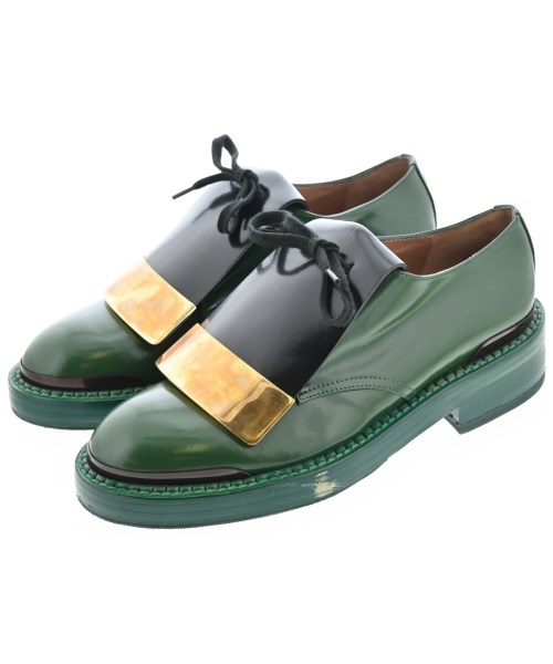 MARNI(マルニ)ビジネス・ドレスシューズ 緑 サイズ:EU38(24.5cm位)/2200696231568