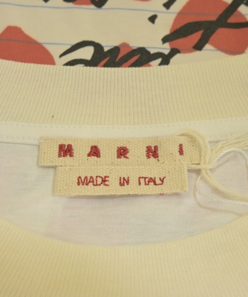 MARNI（マルニ）Tシャツ・カットソー 白 サイズ:M メンズ/2200696690785