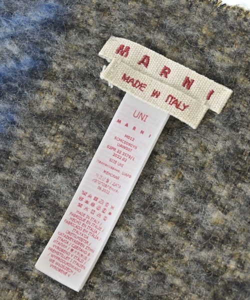 MARNI（マルニ）マフラー 青 サイズ:- レディース/2200696690938