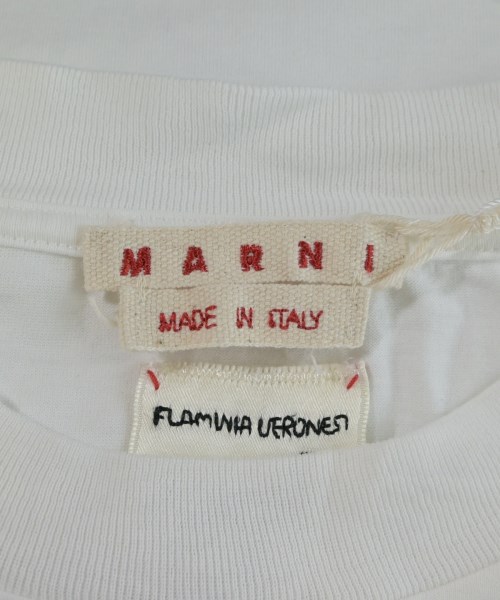 MARNI（マルニ）Tシャツ・カットソー 白 サイズ:52(XXL位) メンズ/2200696809040