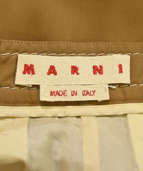 MARNI（マルニ）ひざ丈スカート 茶 サイズ:40(M位) レディース/2200698451315