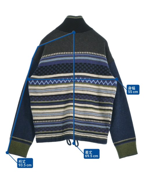 MARNI（マルニ）カーディガン 青 サイズ:46(M位) メンズ/2200697643018
