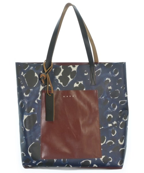 MARNI(マルニ)トートバッグ 紺 サイズ:-/2200698974029