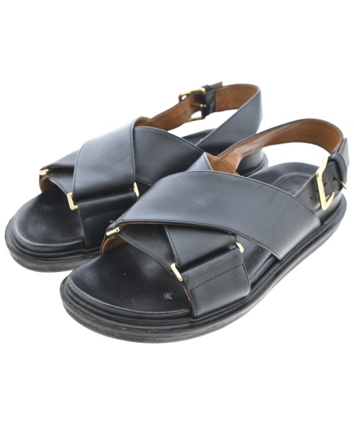 MARNI(マルニ)サンダル 黒 サイズ:EU37(23.5cm位)/2200699925037