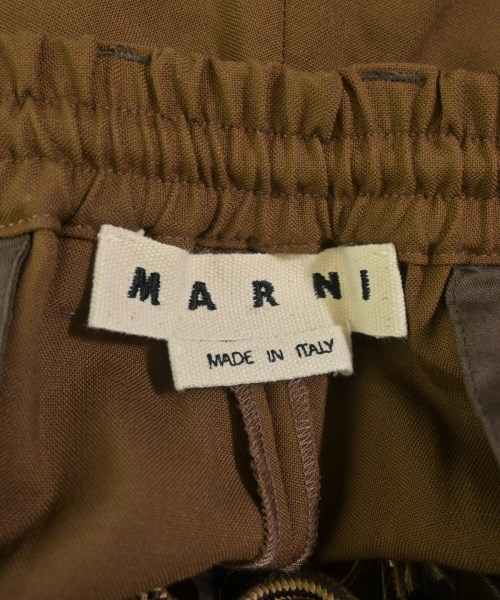 MARNI（マルニ）スラックス 茶 サイズ:44(S位) メンズ/2200699890489