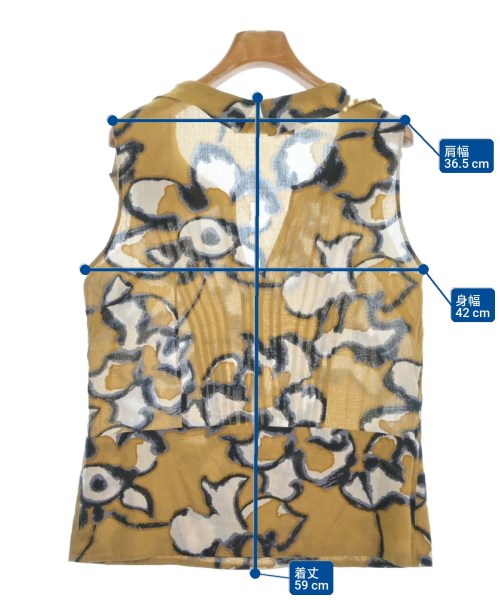 MARNI（マルニ）ブラウス 黄 サイズ:40(M位) レディース/2200696970191