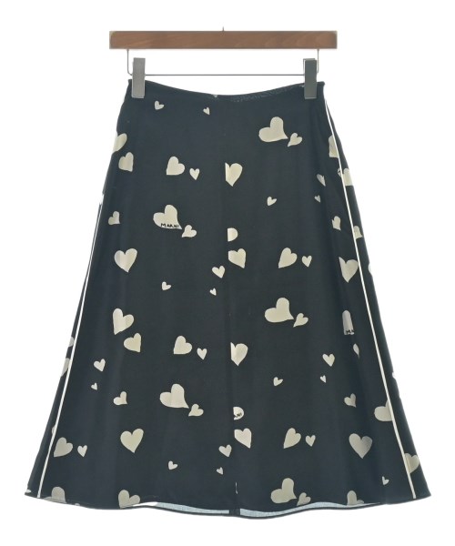 MARNI(マルニ)ひざ丈スカート 黒 サイズ:36(XS位)/2200700679195