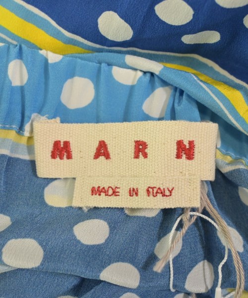 MARNI（マルニ）ひざ丈スカート 青 サイズ:40(M位) レディース/2200701198251