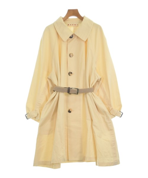 MARNI(マルニ)ステンカラーコート 黄 サイズ:40(M位)/2200701763473