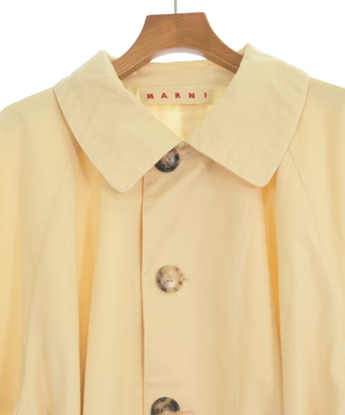 MARNI（マルニ）ステンカラーコート 黄 サイズ:40(M位) レディース/2200701763473