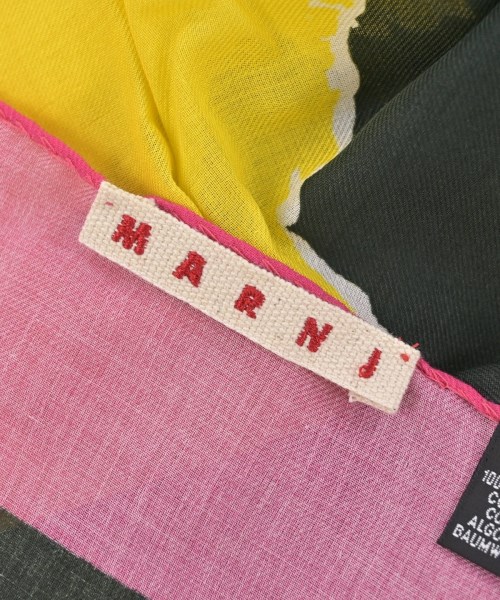 MARNI（マルニ）バンダナ・スカーフ 黒 サイズ:- レディース/2200699891011