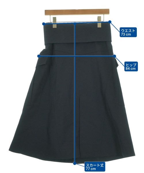MARNI（マルニ）ロング・マキシ丈スカート 紺 サイズ:38(S位) レディース/2200650657083