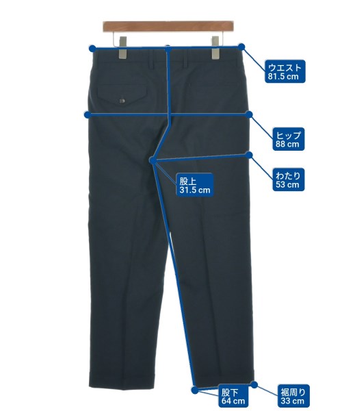 MARNI（マルニ）スラックス 紺 サイズ:50(XL位) メンズ/2200655271024