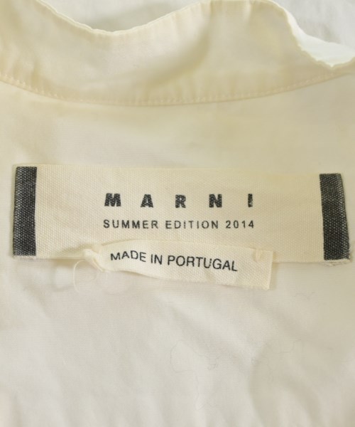 MARNI（マルニ）カジュアルシャツ 白 サイズ:38(S位) レディース/2200655485018
