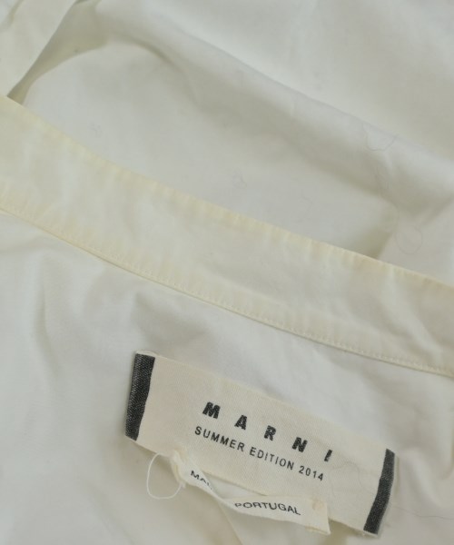 MARNI（マルニ）カジュアルシャツ 白 サイズ:38(S位) レディース/2200655485018