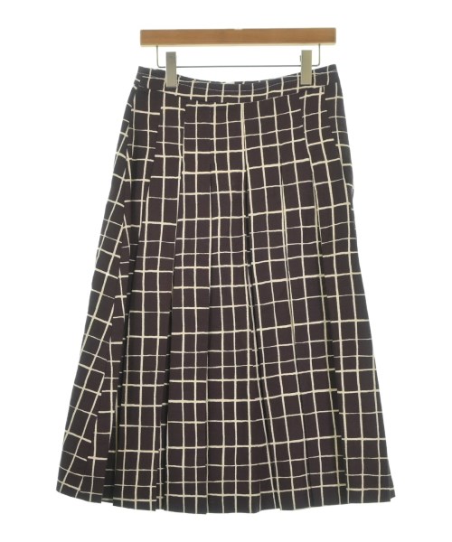 MARNI(マルニ)ロング・マキシ丈スカート 茶 サイズ:40(M位)/2200655555025