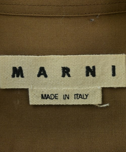 MARNI（マルニ）カジュアルシャツ 茶 サイズ:44(S位) メンズ/2200637637091
