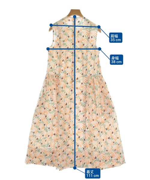 MARNI（マルニ）ワンピース オレンジ サイズ:36(XS位) レディース/2200655772095